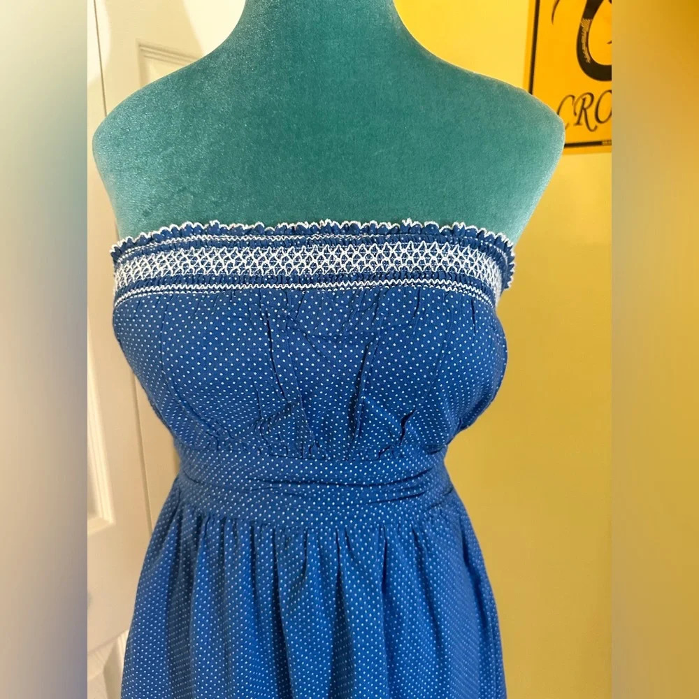 Vintage y2k polka dot pinup rockabilly dress retro style - Picture 3 of 8